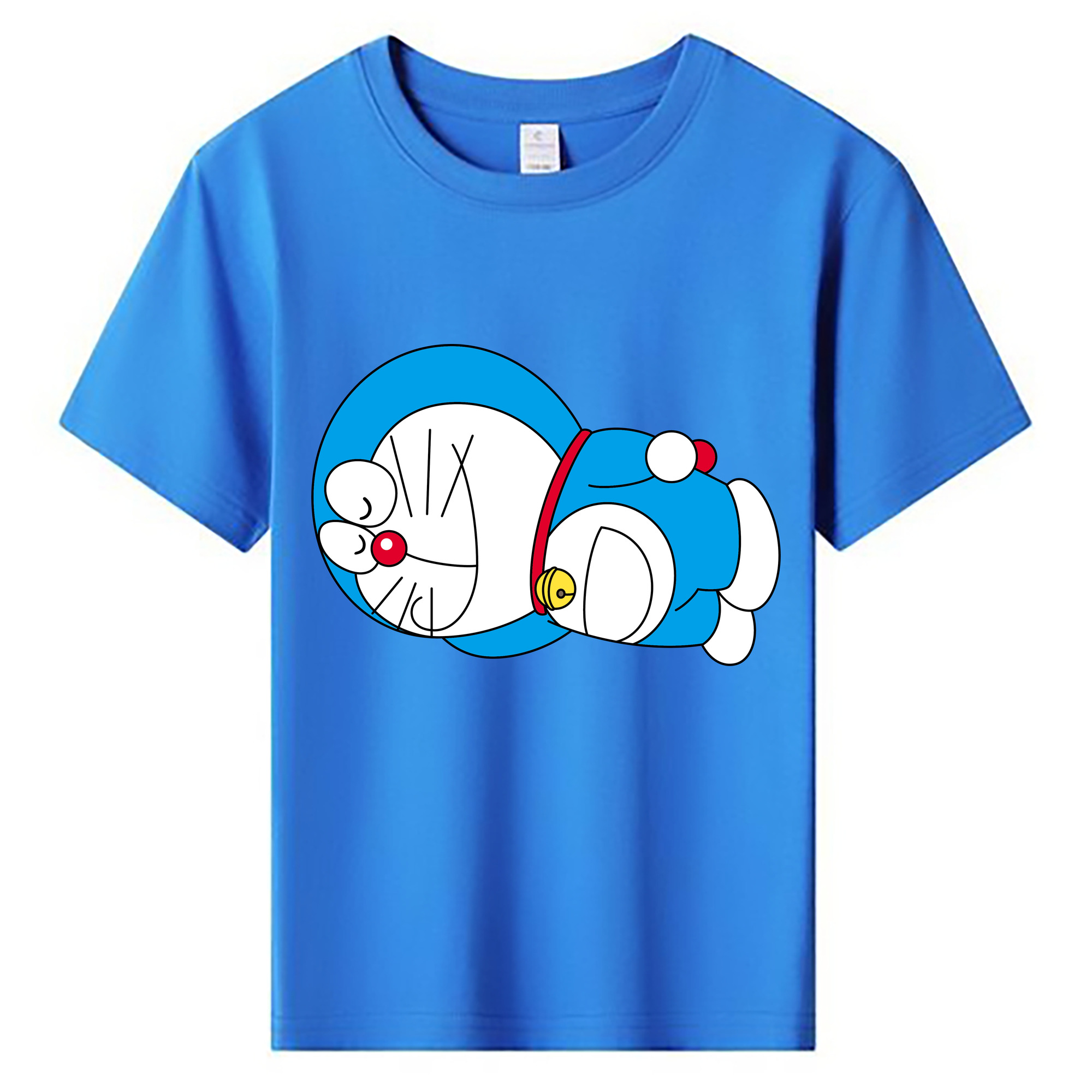 （画像用） ドラえもん Doraemon 綿100％キッズTシャツ（フロントプリント）